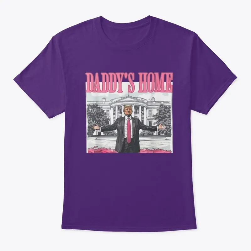 Trump Pink 2024 Daddy's Home Christmas 